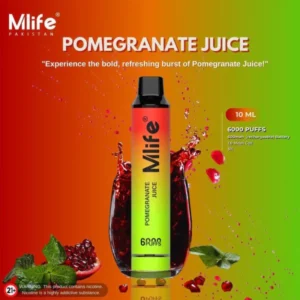 MLIFE DISPOSABLE 6000 PUFFS 50MG